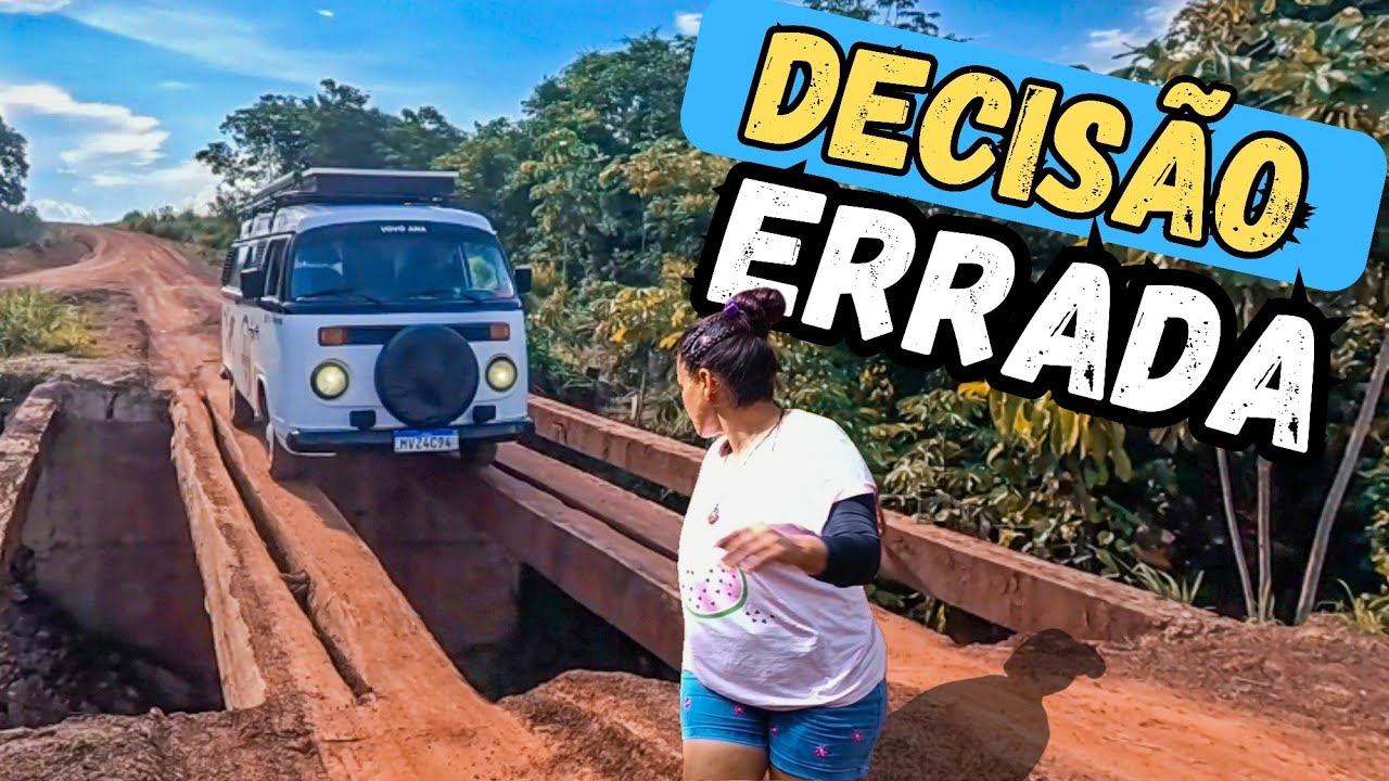 PEGAMOS A PIOR ESTRADA NO MATO GROSSO. T02 EP.102