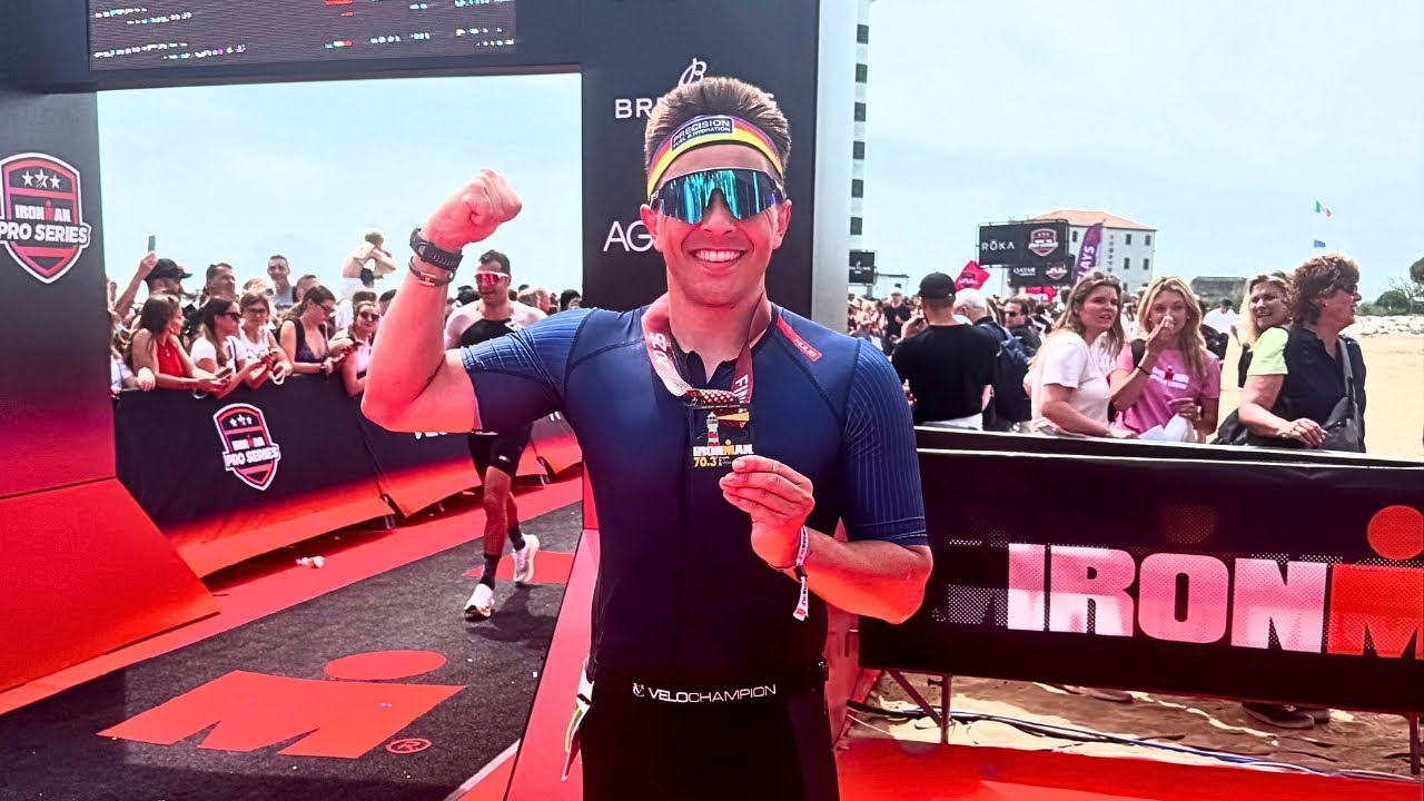 I COMPLETED IRONMAN 70.3 VENICE IN THIS TIME!