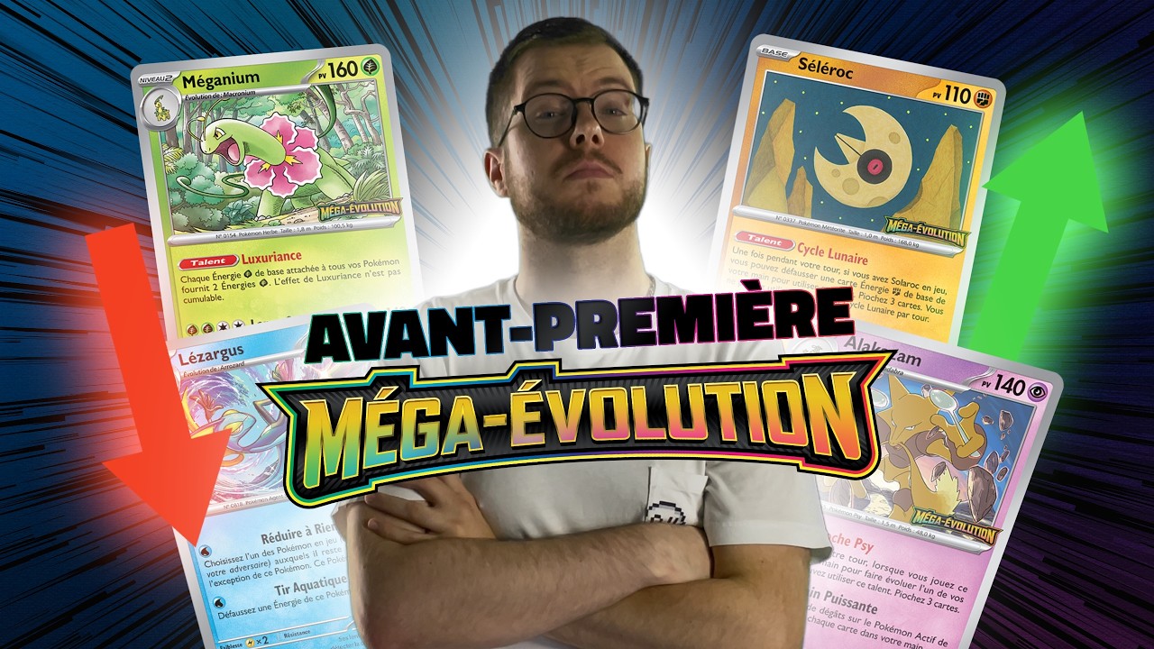 AVANT-PREMI&Egrave;RE POK&Eacute;MON M&Eacute;GA-&Eacute;VOLUTION : Quelle est la meilleure carte ?
