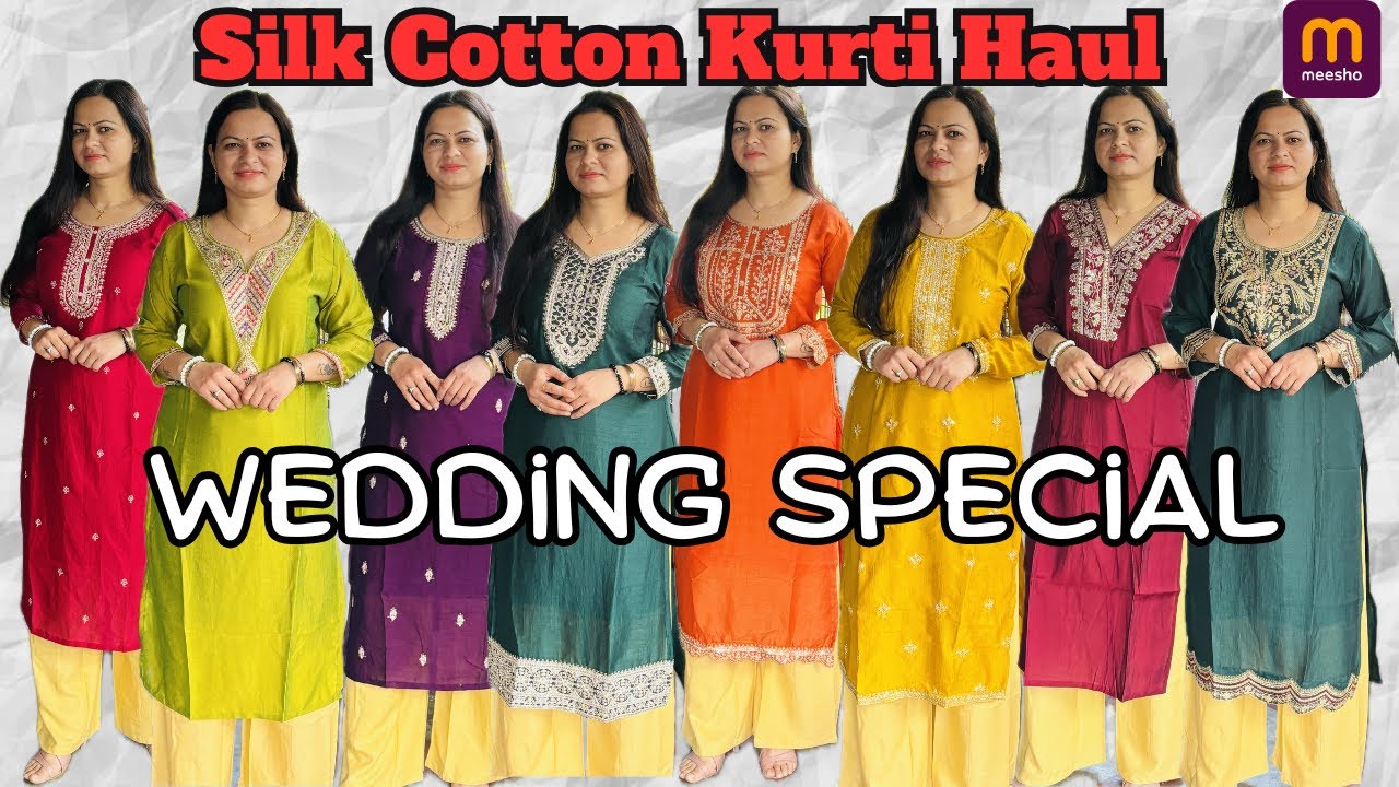 Meesho Silk Kurti Haul Under Rs.599 Only @Xplorer18  #myntra #akankshathexplorer #sareehaul 
