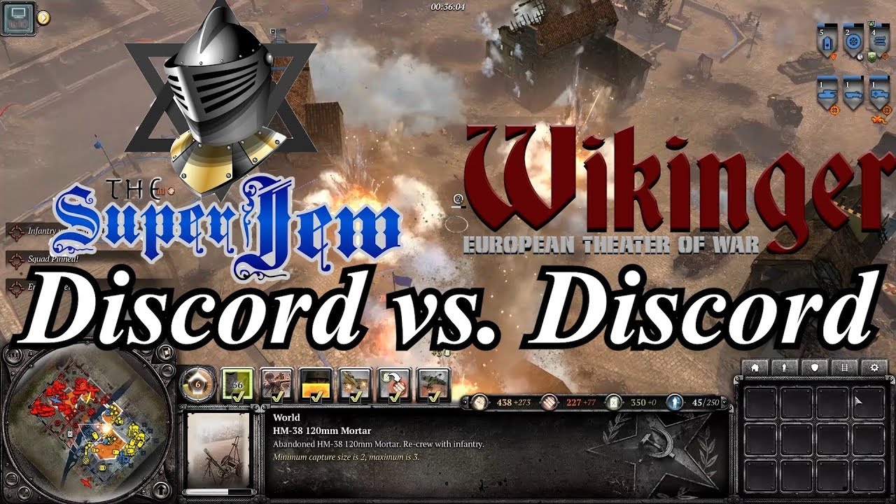 TheSuperJew Discord vs. Wikinger Discord! 4v4 Wikinger Gameplay!