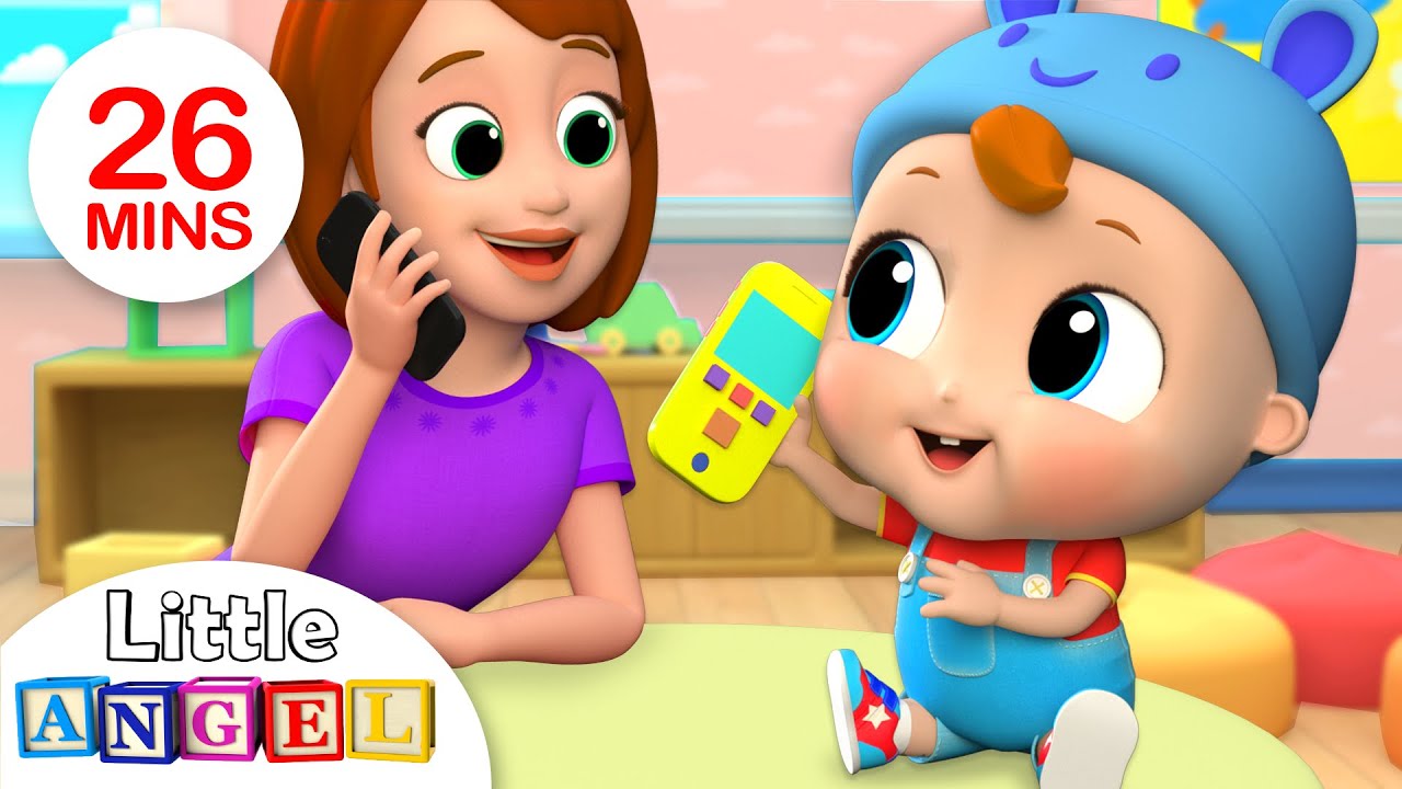 Baby's First Words - Mom or Dad? | Nursery Rhymes by Little Angel