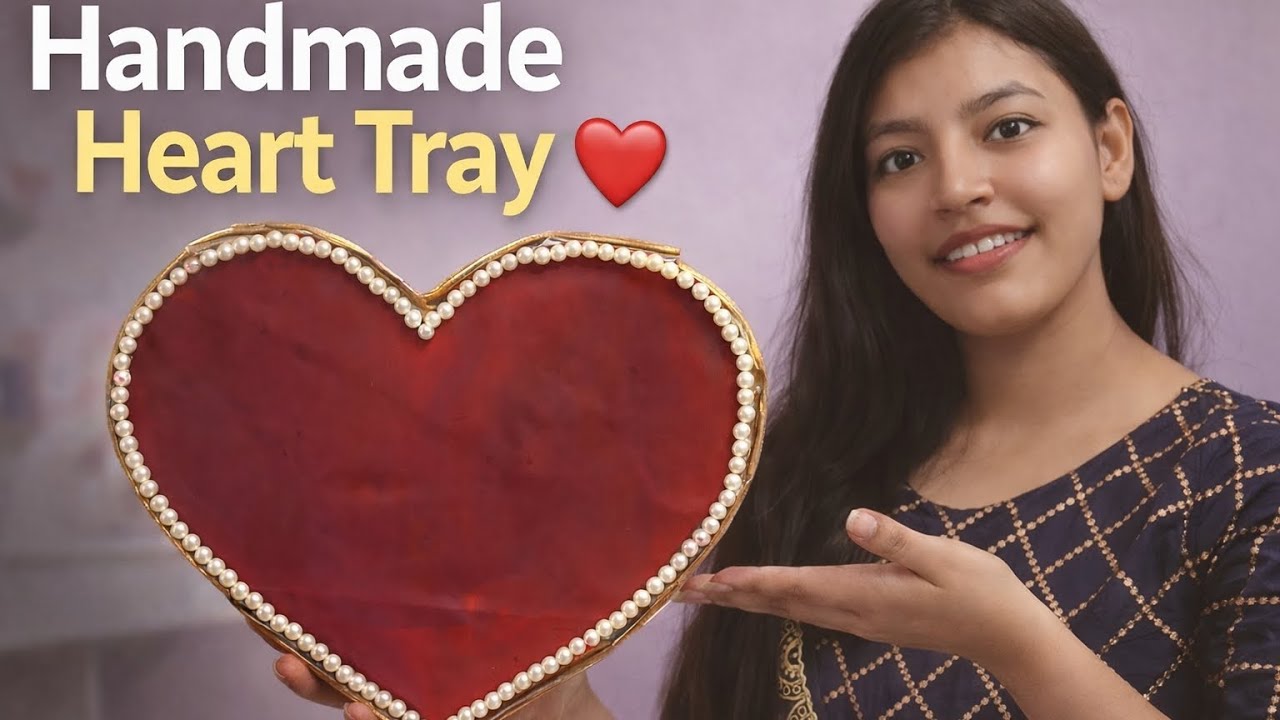 Perfect Valentine Gift ❤️ | DIY Heart Tray