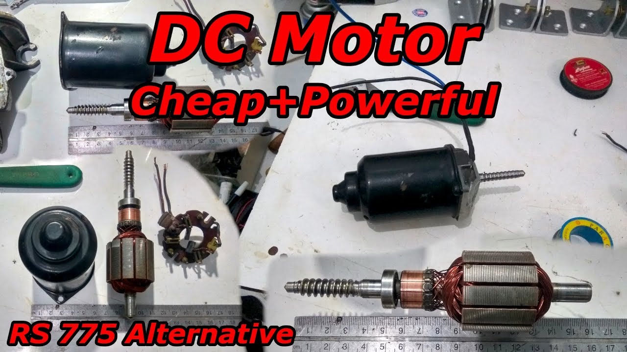 Powerful DC motor 