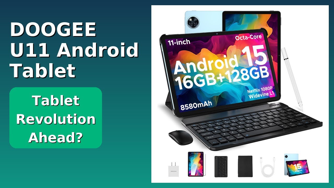 REVIEW (2025): DOOGEE U11 Android Tablet. Features.