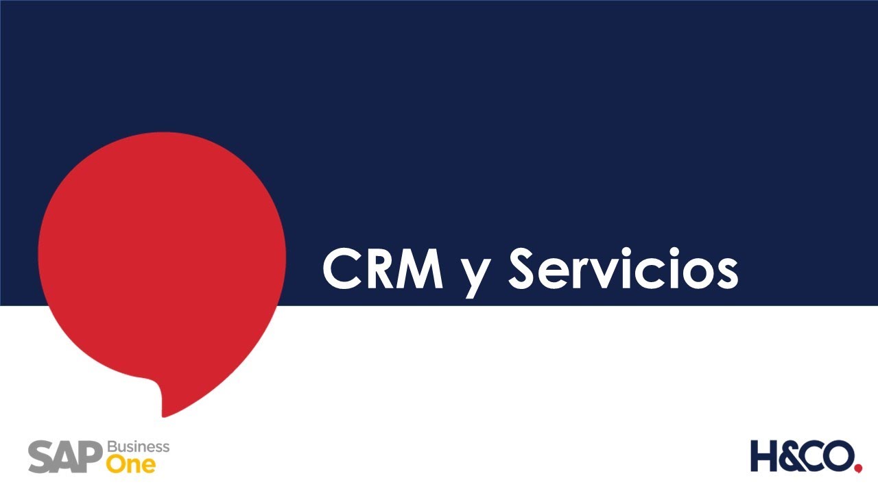 Módulos de CRM y Servicios en SAP Business One