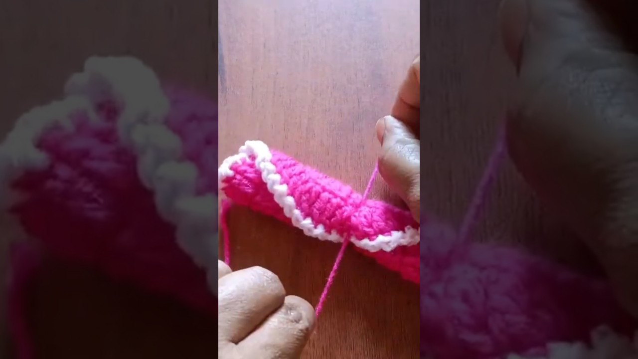 Crochet magic🤩Circle to Rose🌹 #crochet #crochetpattern #crochetintamil #crocheting #crochettutorial