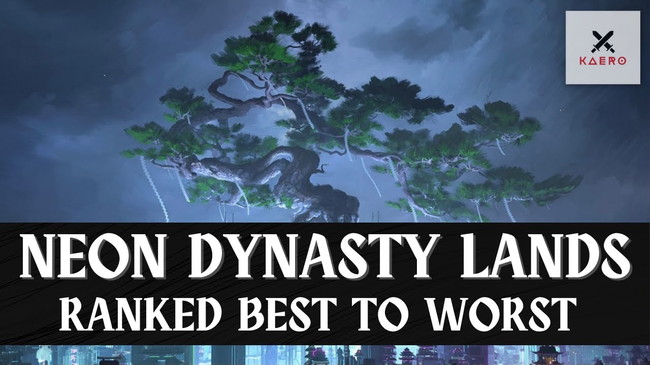 THE BEST NEW LANDS | MTG Magic The Gathering Kamigawa Neon Dynasty Legendary Lands Ranked | KaeroMTG