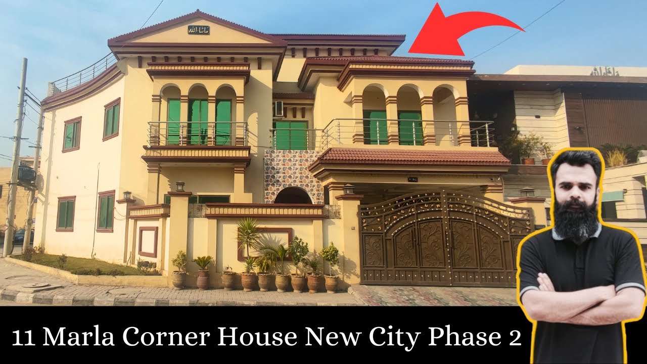 11 Marla House For Sale In B Block New City Phase 2 Wah Cantt