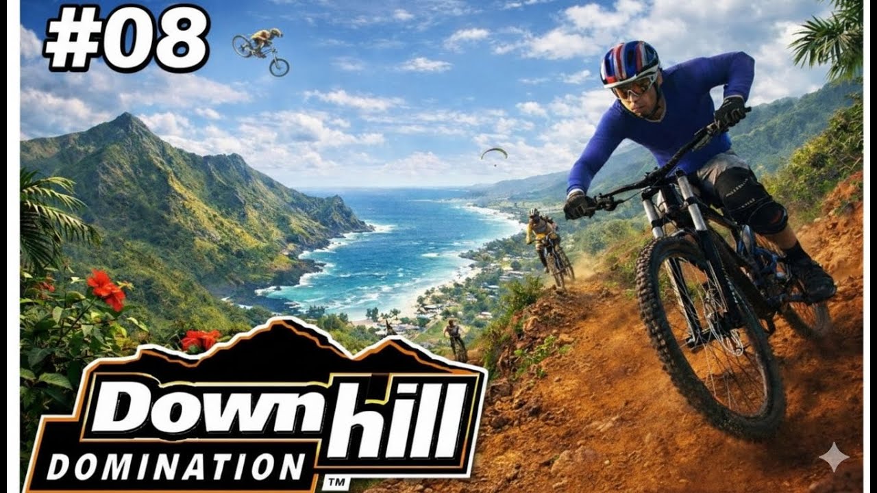 🔥 Downhill Domination – Missão 08 – Mt. Kowaki, Havaí | Corrida Intensa, Quase o 1º Lugar! 🥈💨