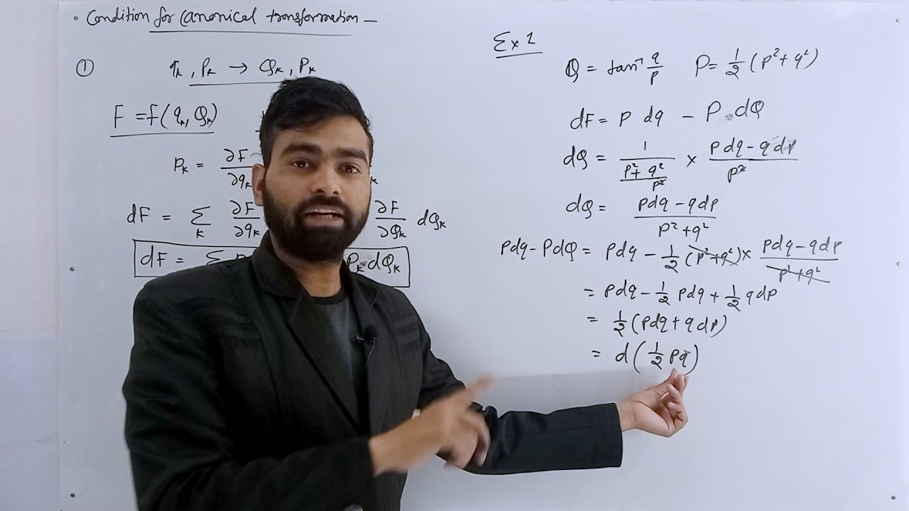 Conditions for Canonical transformation || Bilinear invariant condition || Classical Mechanics lec.