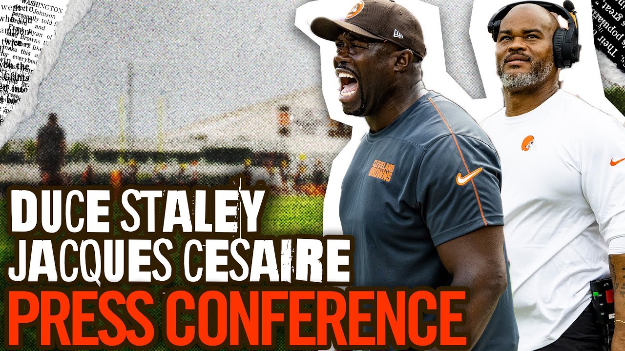 Duce Staley & Jacques Cesaire | Press Conference