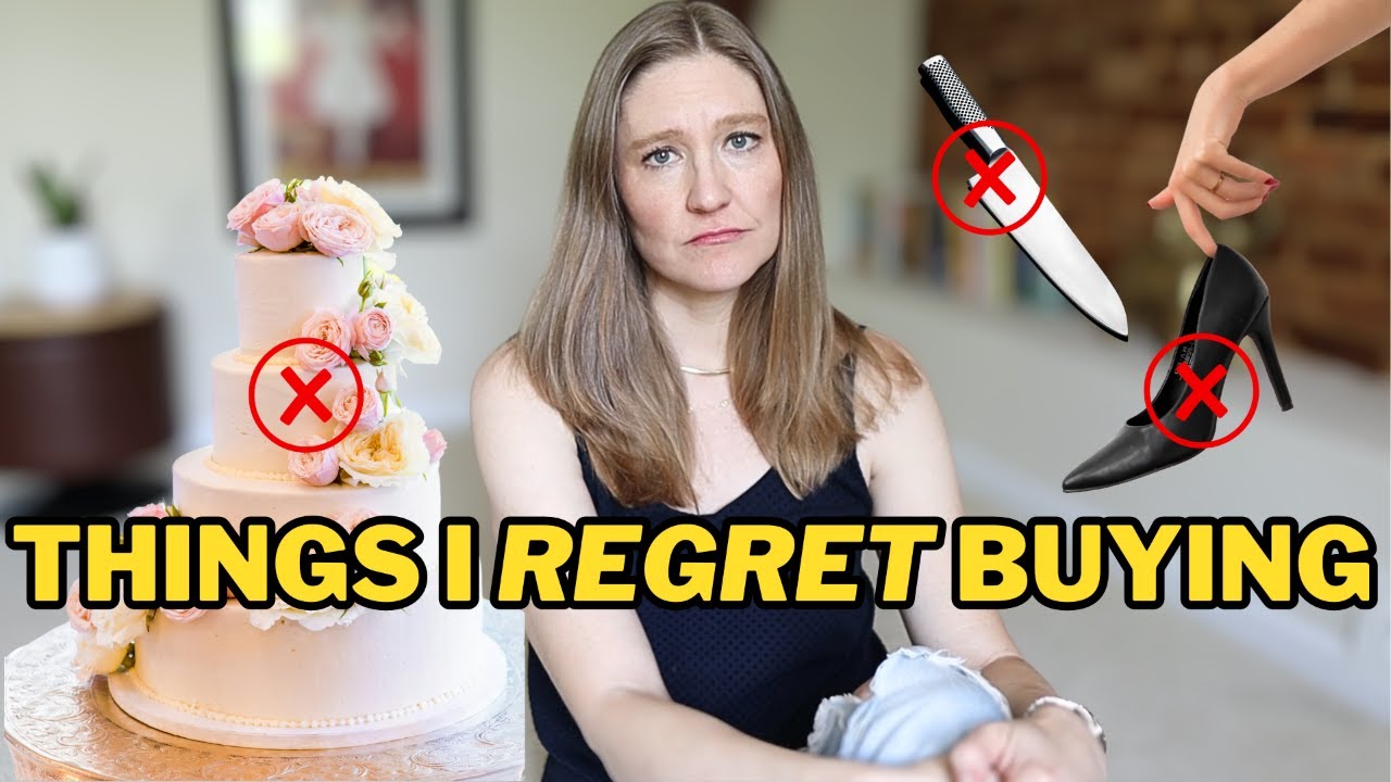 My 15 WORST Purchases I've Made (things I wish I didn’t buy in my 30s)