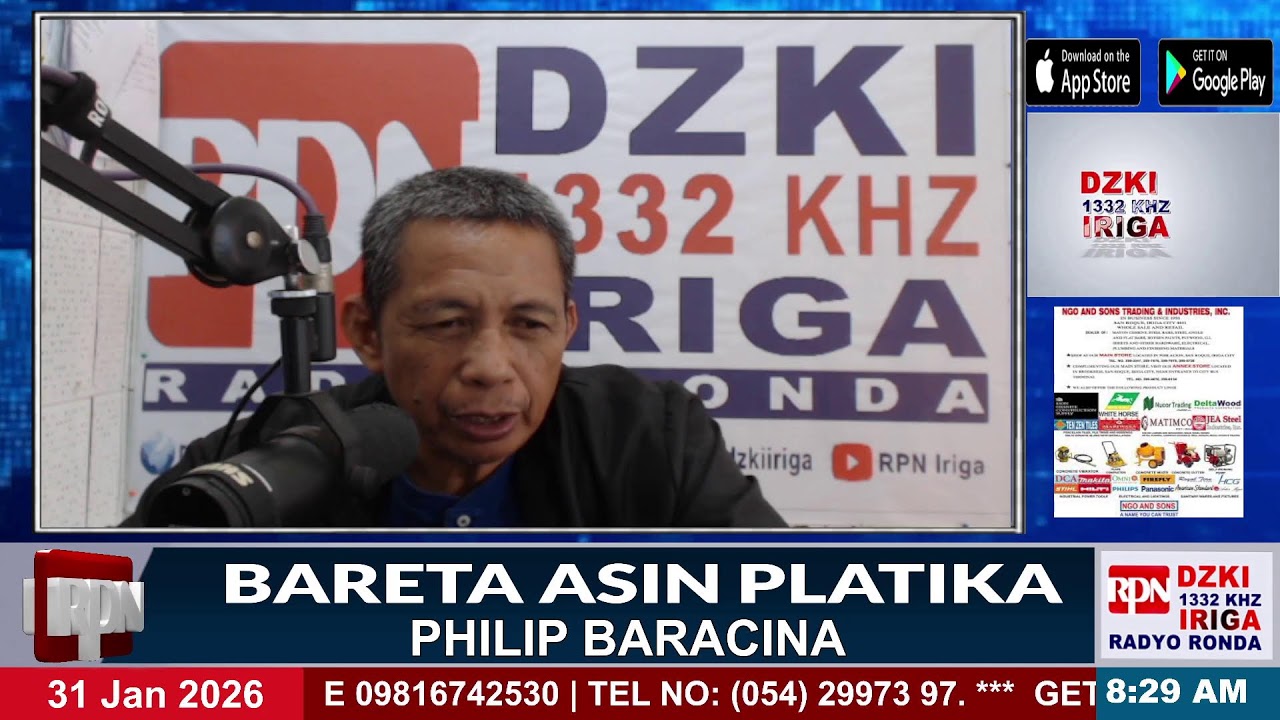 BARETA ASIN PLATIKA| JAN 31, 2026