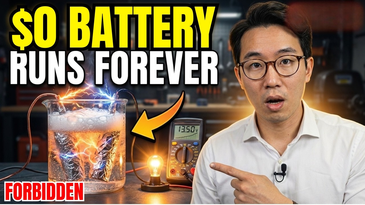 Baking Soda + Aluminum Foil = Free Electricity &mdash; The 1748 Battery They Made Illegal