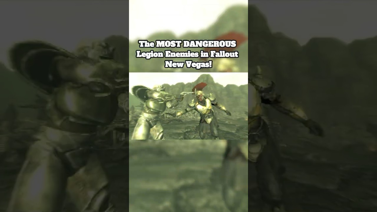 The MOST DANGEROUS Legion Enemies in Fallout: New Vegas!