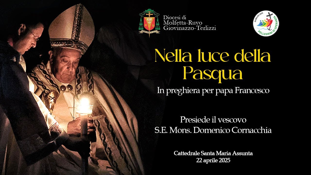 Nella luce della Pasqua.  Veglia di preghiera per papa Francesco