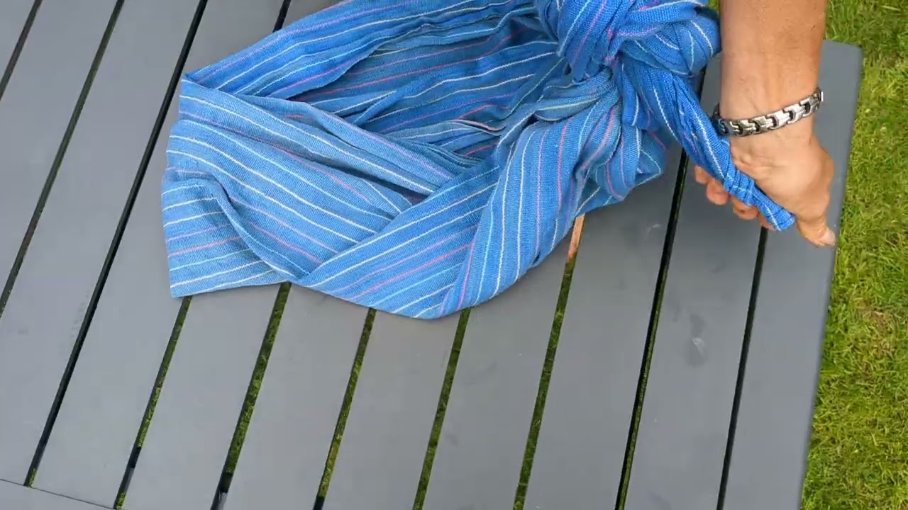 Tragetuch für Hunde knoten Hunde tragen