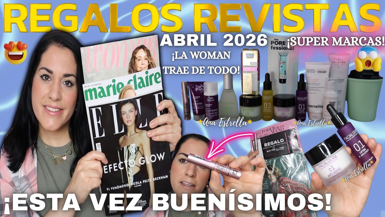 🎁REGALOS REVISTAS ABRIL🔥&iexcl;SON BUEN&Iacute;SIMOS!😍