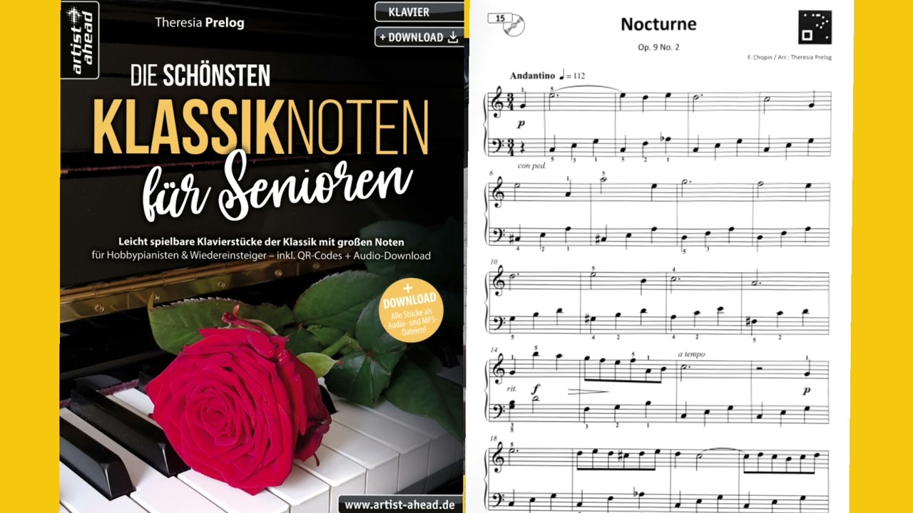 F. Chopin Nocturne Op.9 No.2 (Arr.: T. Prelog), artist ahead Musikverlag 