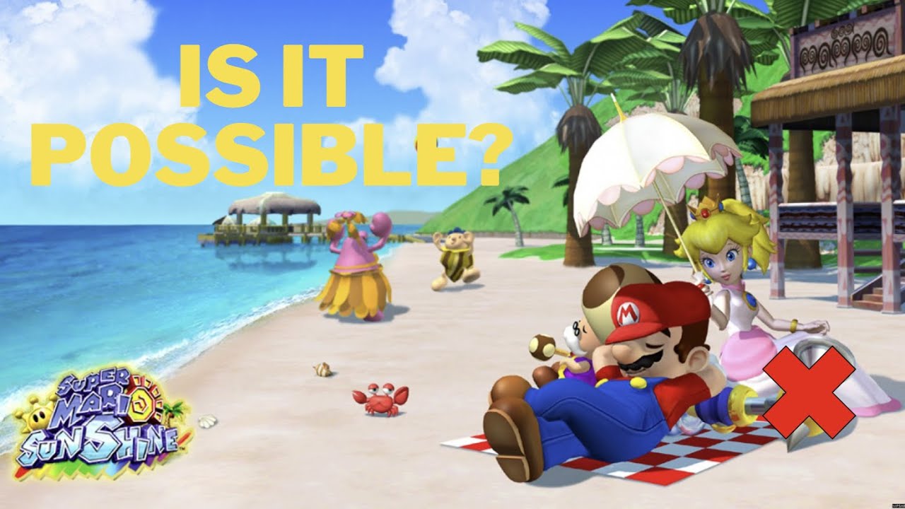 Can You Beat Mario Sunshine Without Fludd's Default Nozzle?