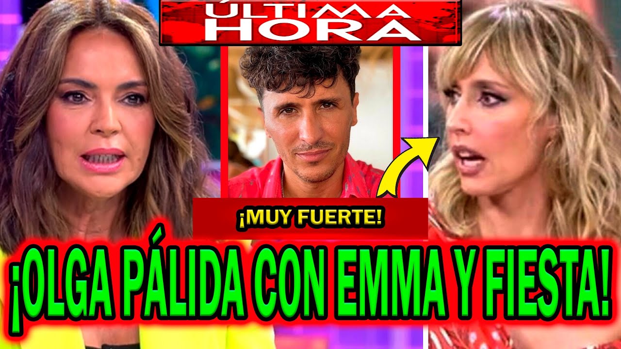 💥BOMBA! OLGA MORENO P&Aacute;LIDA CON EMMA GARC&Iacute;A Y FIESTA TRAS AGUST&Iacute;N ETIENNE Y GLORIA CAMILA - ANA LUQUE