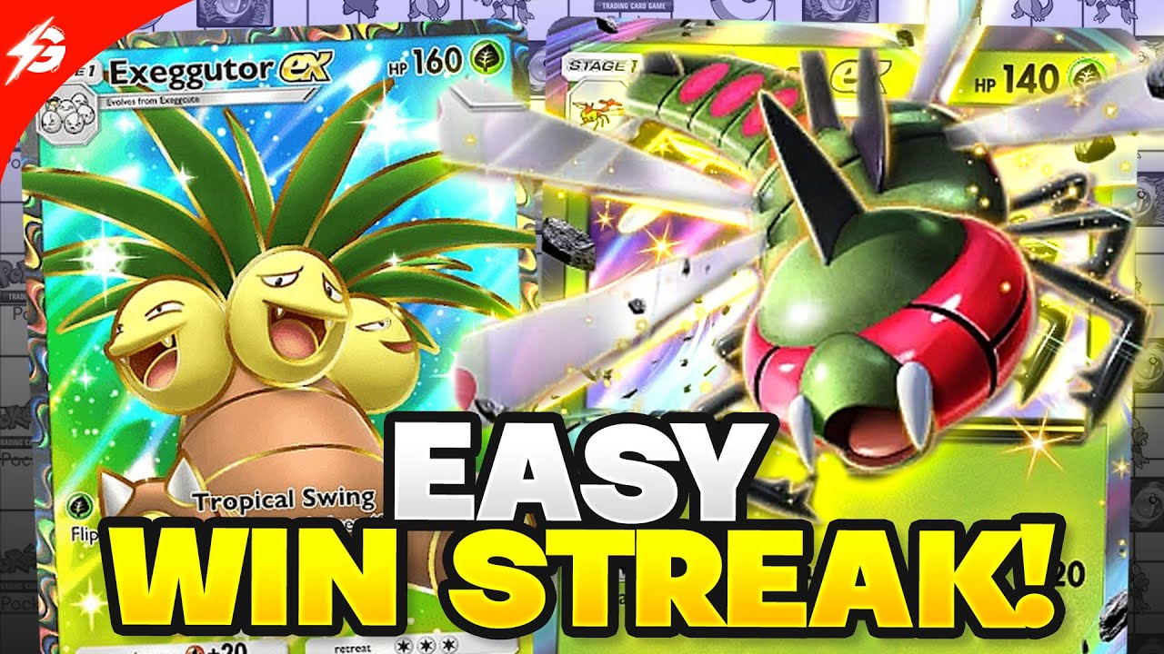 This Yanmega EX Deck is SUPER FAST! (TRY THIS) Pokemon TCG Pocket!