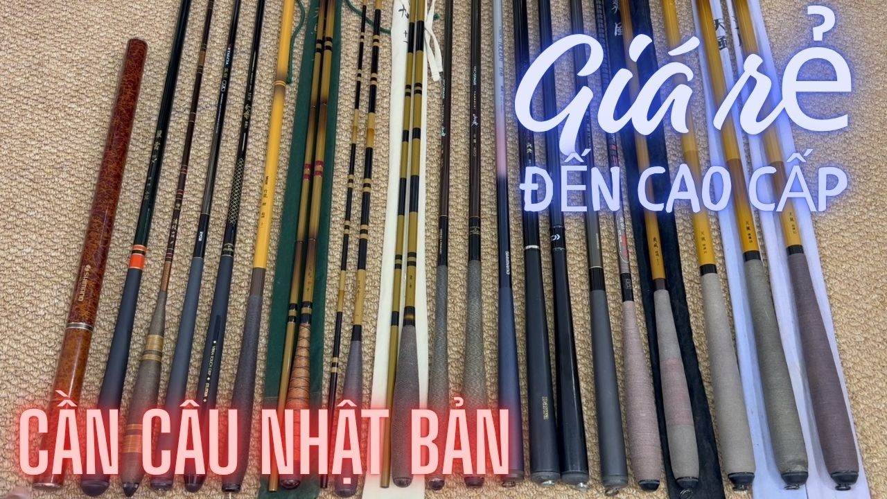 Video 008: Cần câu tay Nhật Bản Chất Lượng Cao – Giá Rẻ Bất Ngờ!  Liên hệ: 0399336585