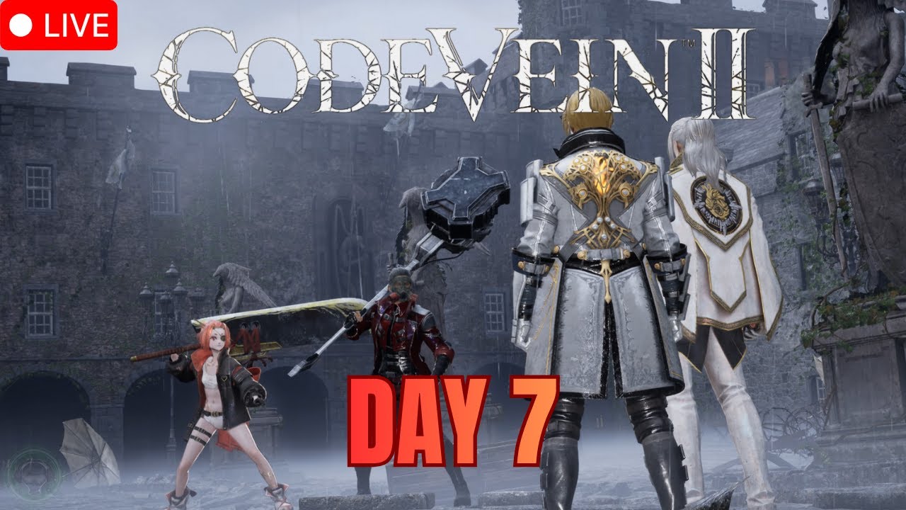 Code Vein II Day 7 – Redemption Stream | Beating Gobbo & Oskar