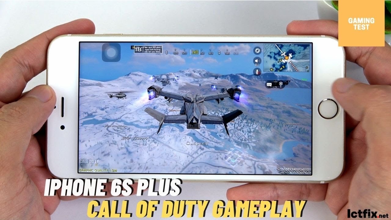 iPhone 6s Plus Call of Duty Gaming test CODM 2021