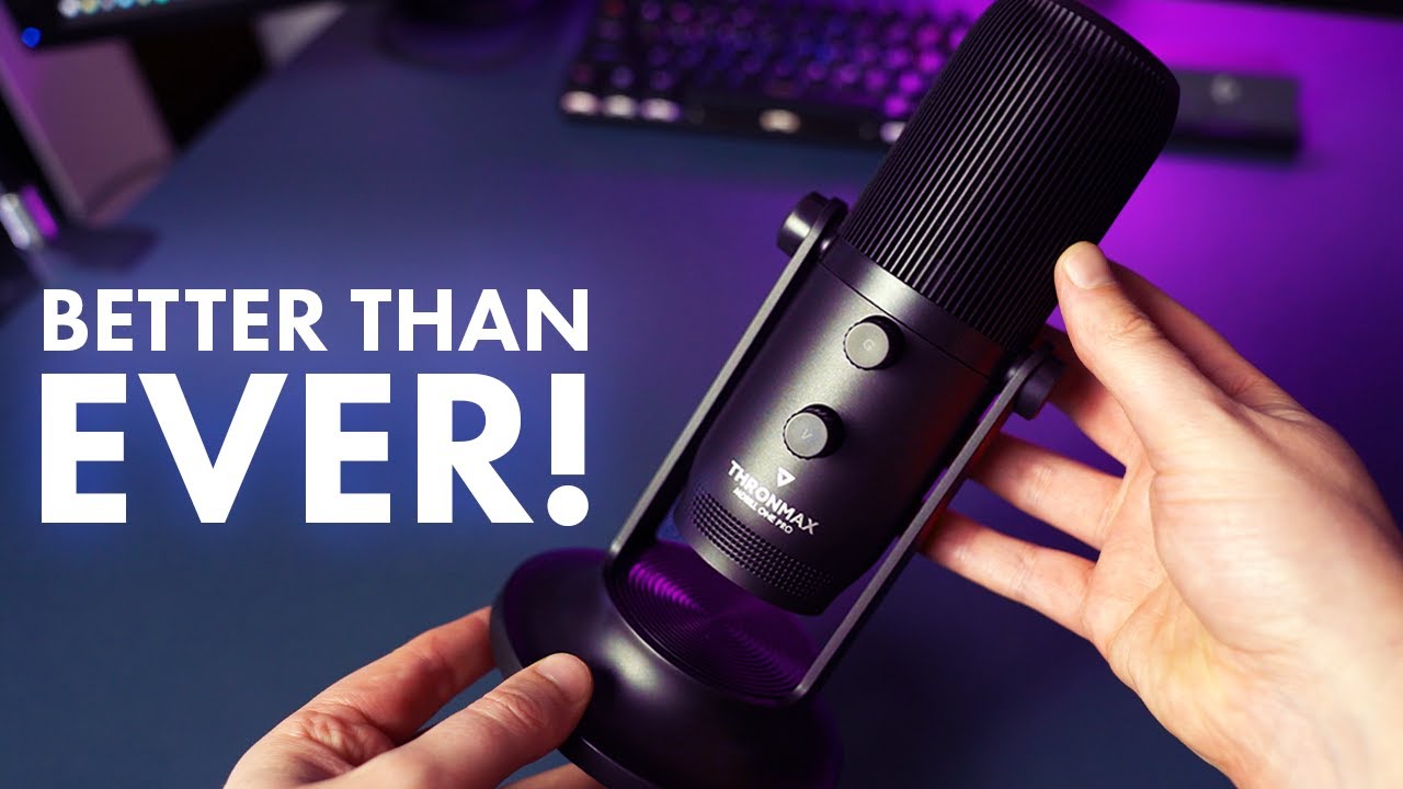 NEW and IMPROVED! Thronmax Mdrill One Pro Microphone Review & Mic Test