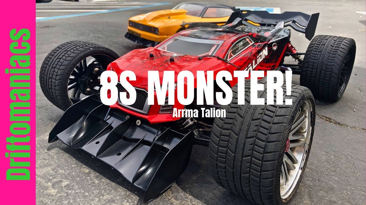 MONSTER 8S ARRMA Talion Speed Run Shakedown
