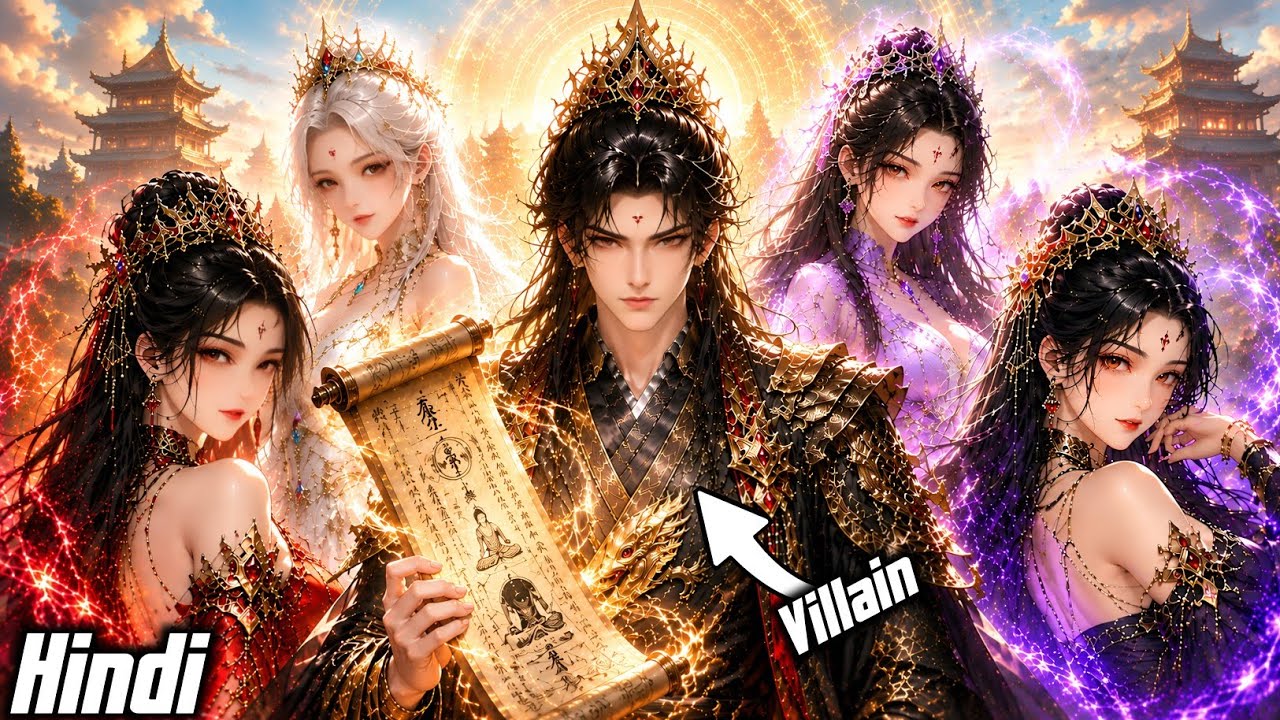 He transmigrated in Supreme Villain and stole all female leads  | Explain in Hindi 