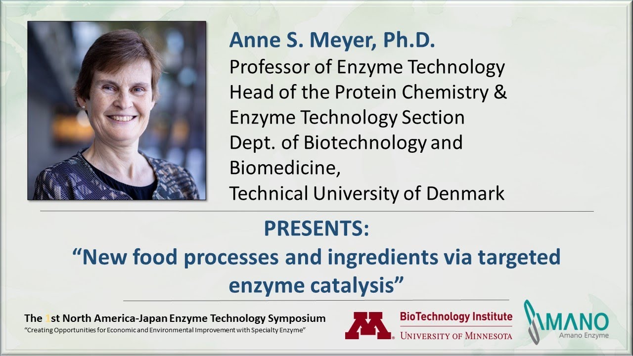 Enzyme Technology Symposium 2023 Anne Meyer (Technical University of Denmark)