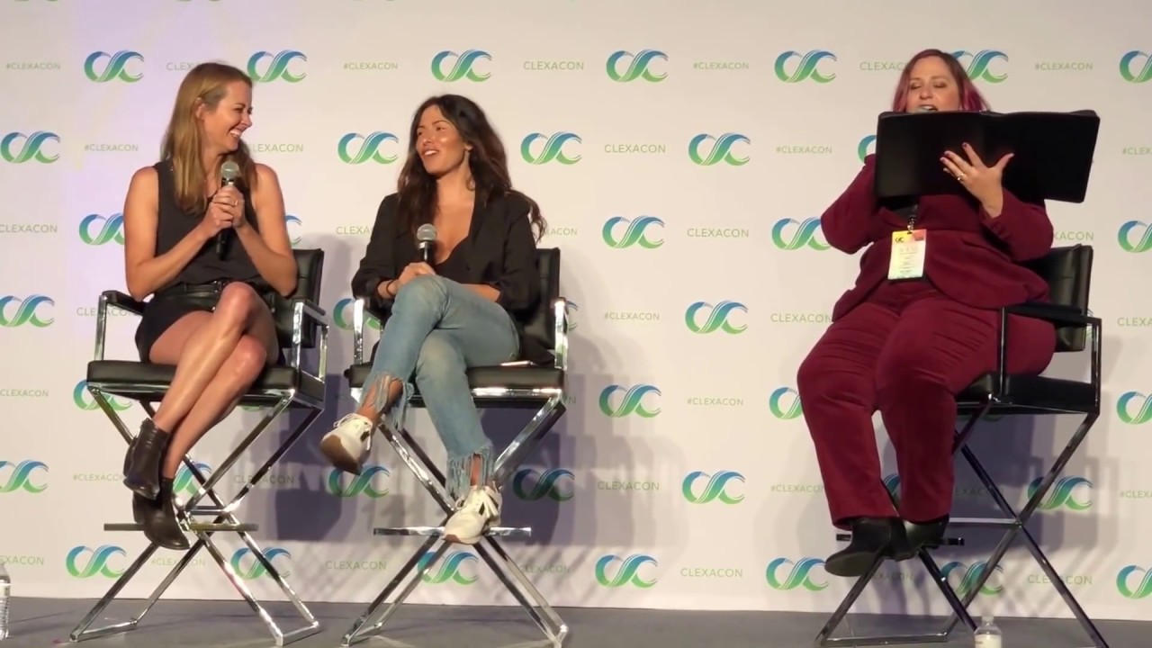 “Brunch” & lesbian lifetime movies: Root x Shaw (Shoot) Reunion Panel @ ClexaCon