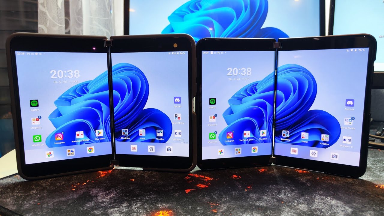 Microsoft Surface Duo VS Microsoft Surface Duo 2!!! Which one should YOU pick? [DE]
