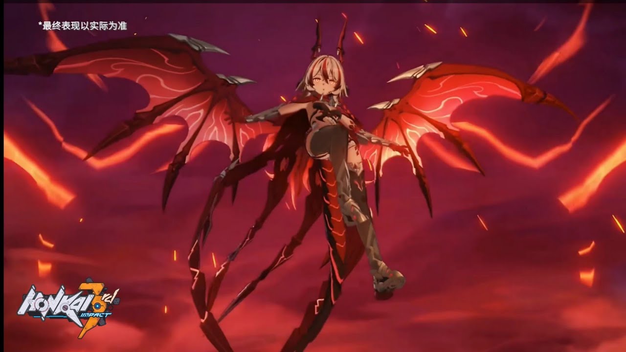 Coralie Used Castorice Dragon Skill! BETA GAMEPLAY Honkai Impact 3rd v8.4
