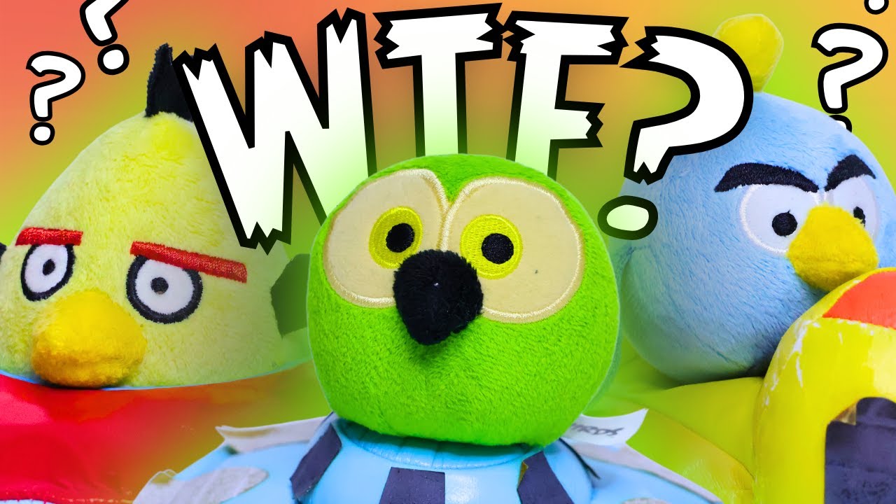 What Are These Angry Birds Plushies?