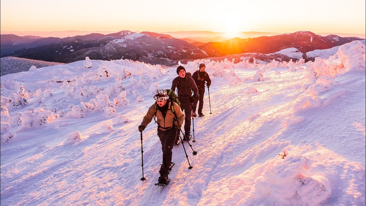 Mt Marcy Winter Sunrise! + 4 High Peaks: 17 Hour Epic Hike