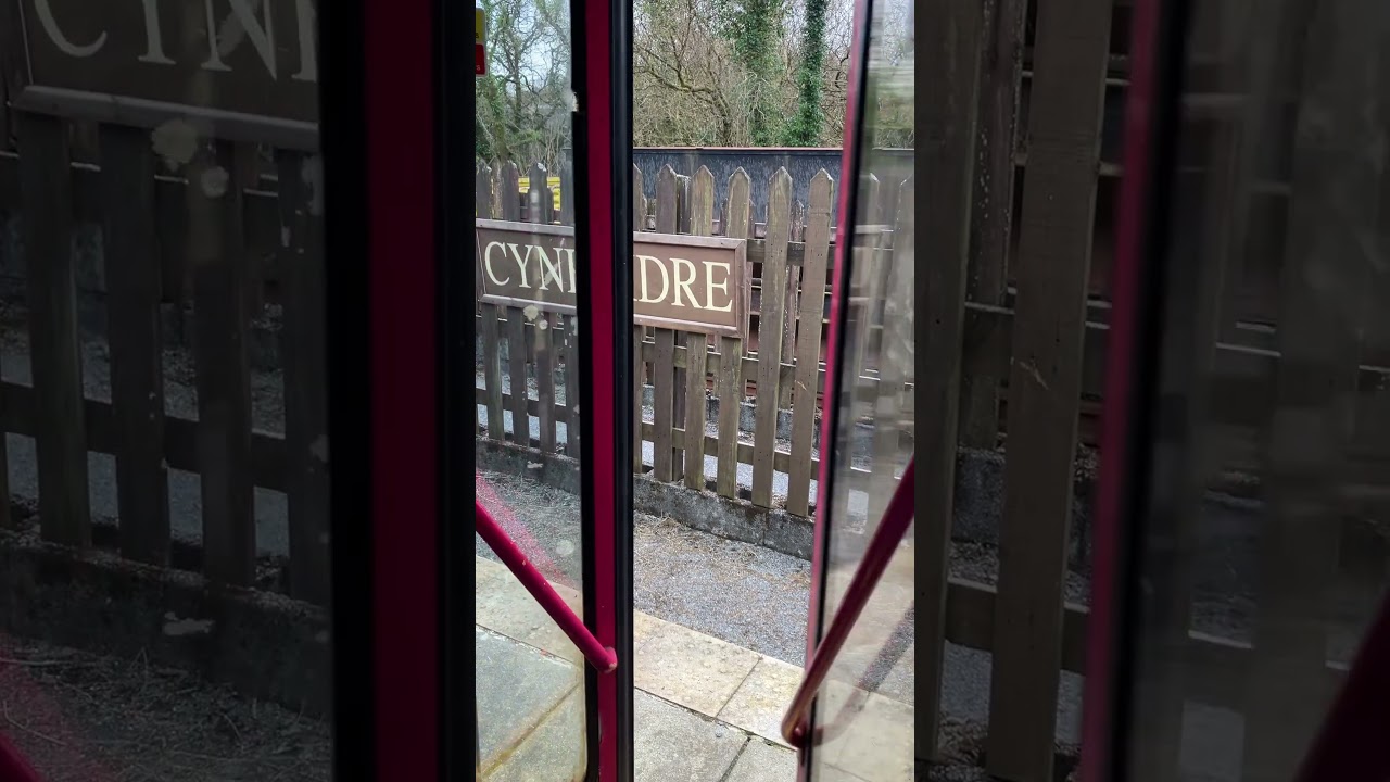 Class 143 (143612) Doors Closing at the Llanelli and Mynydd Mawr Railway (22/3/25)