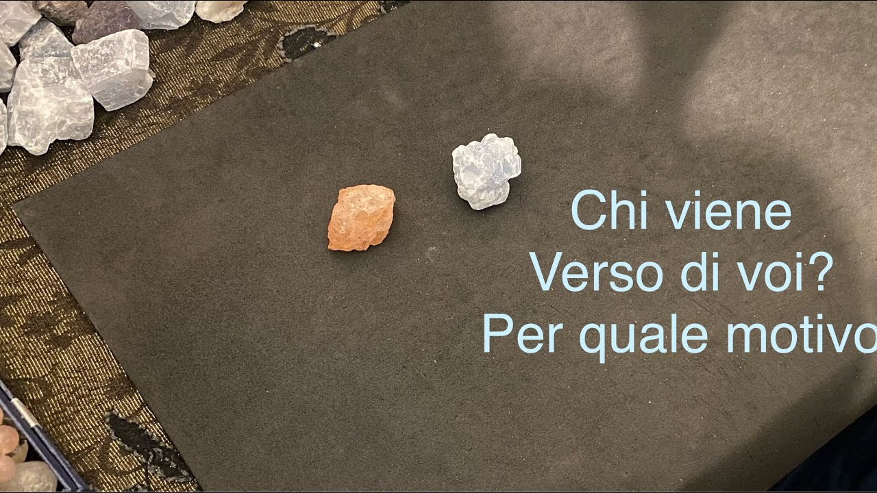 Chi viene verso di voi? Per quale motivo?