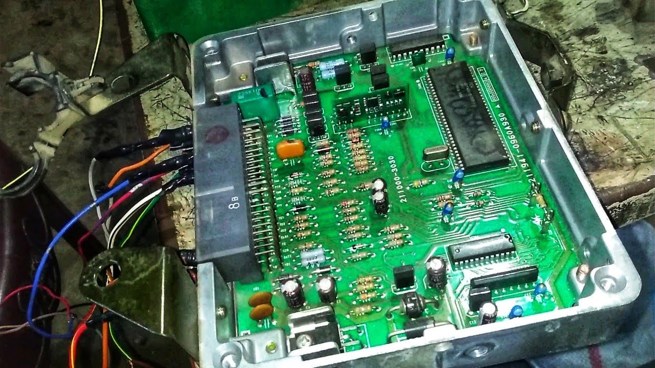 4 E-EFI engine control And distributor check for toyota