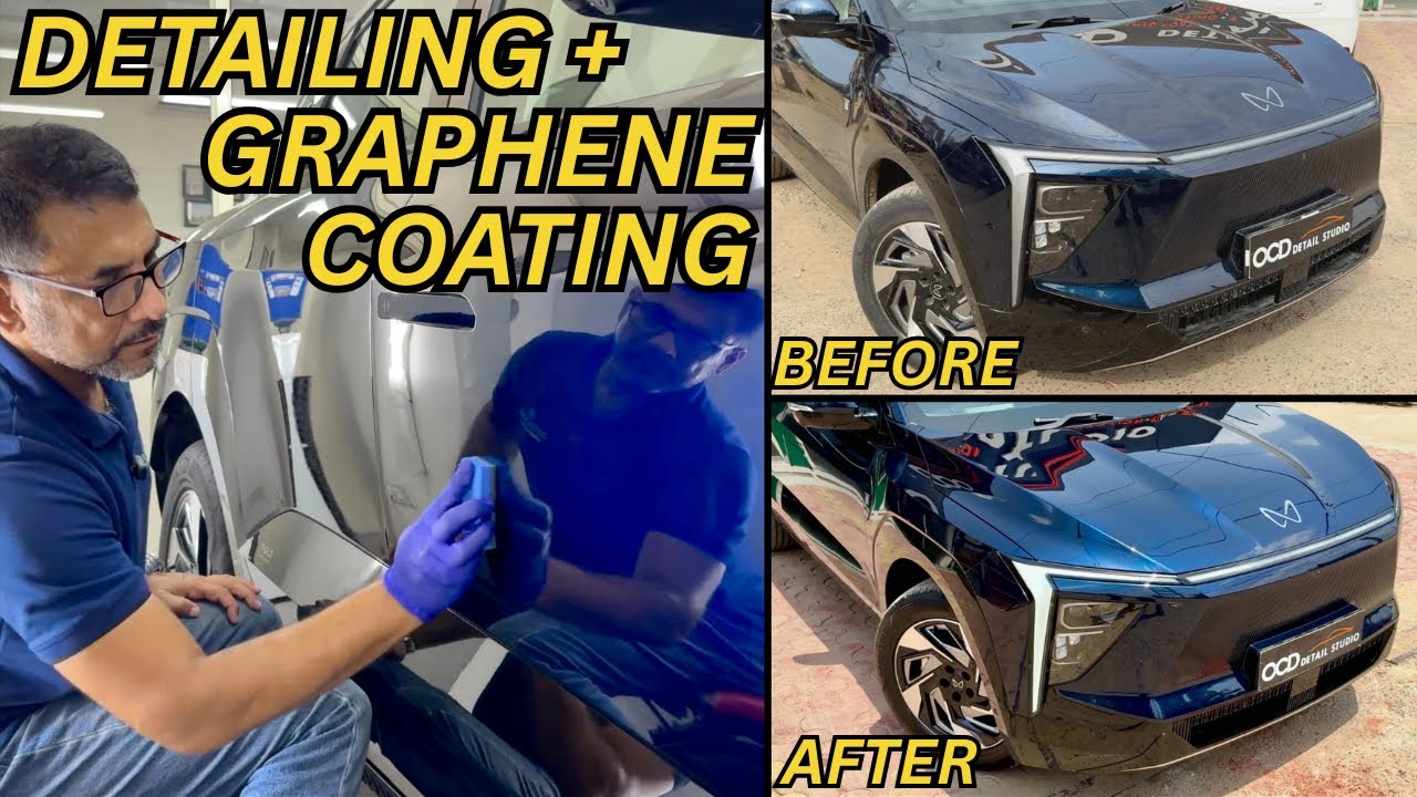 Graphene Coating a Mahindra XEV9E | The Ultimate Paint Protection!