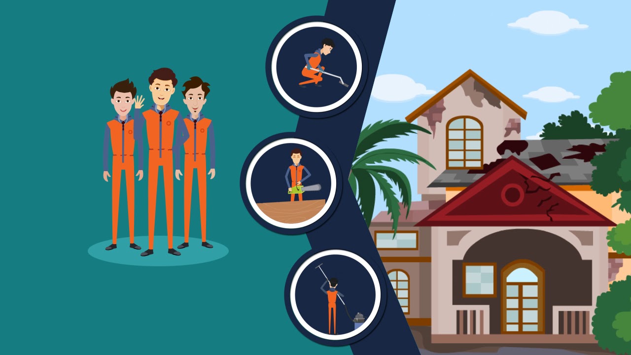 Storm Damage Restoration Services Lead Generation Video Template | Real Time Lead Gen