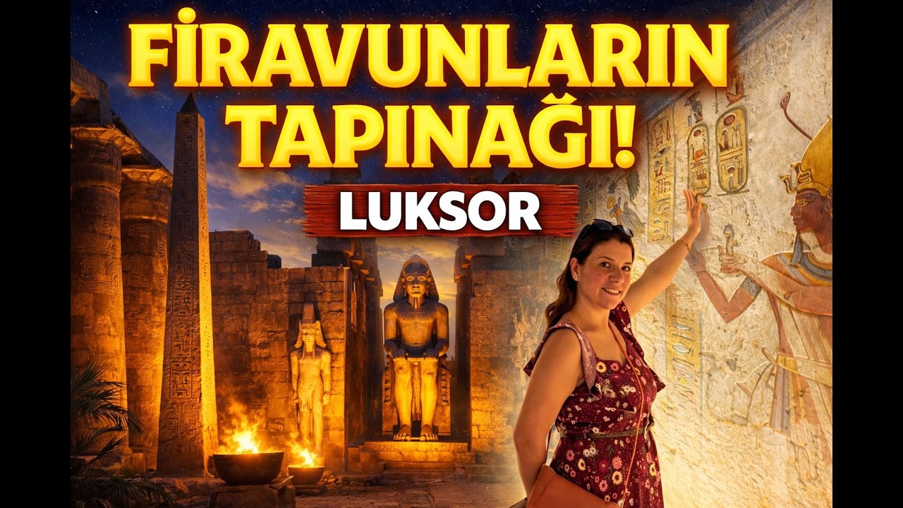 Firavunların Tanrı Olduğu Yer: Luksor Tapınağı