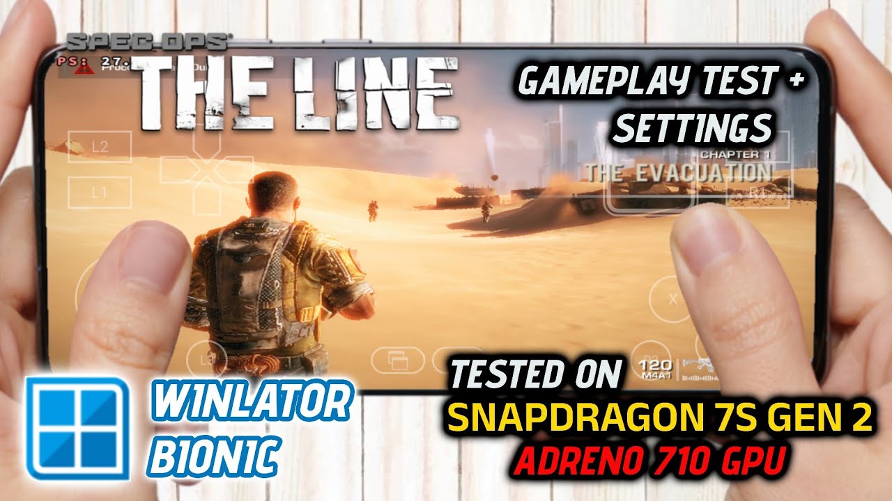 Spec Ops: The Line on Android | Winlator Bionic Gameplay Test + Tutorial (Snapdragon 7s Gen 2)