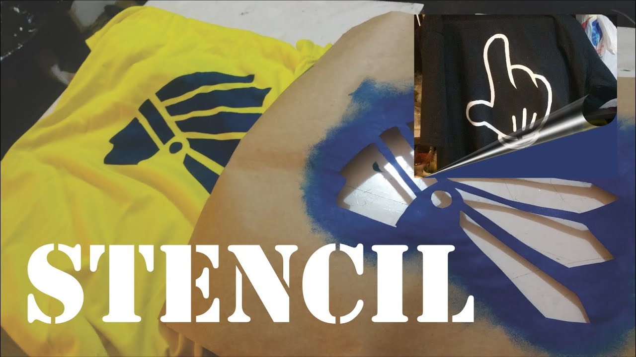 Transforme sua camiseta com Stencil