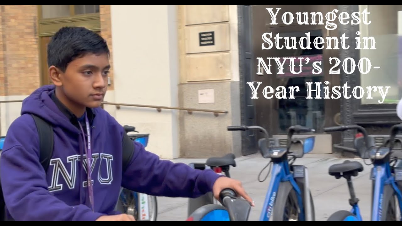 Youngest Student in NYU’s 200-Year History