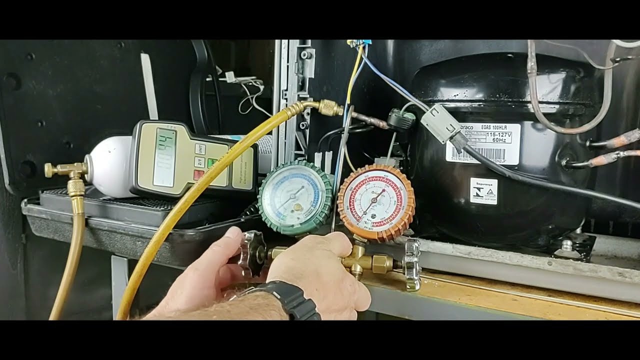 Troca de Compressor Vídeo Completo Refrigerador Electrolux Side By Side
