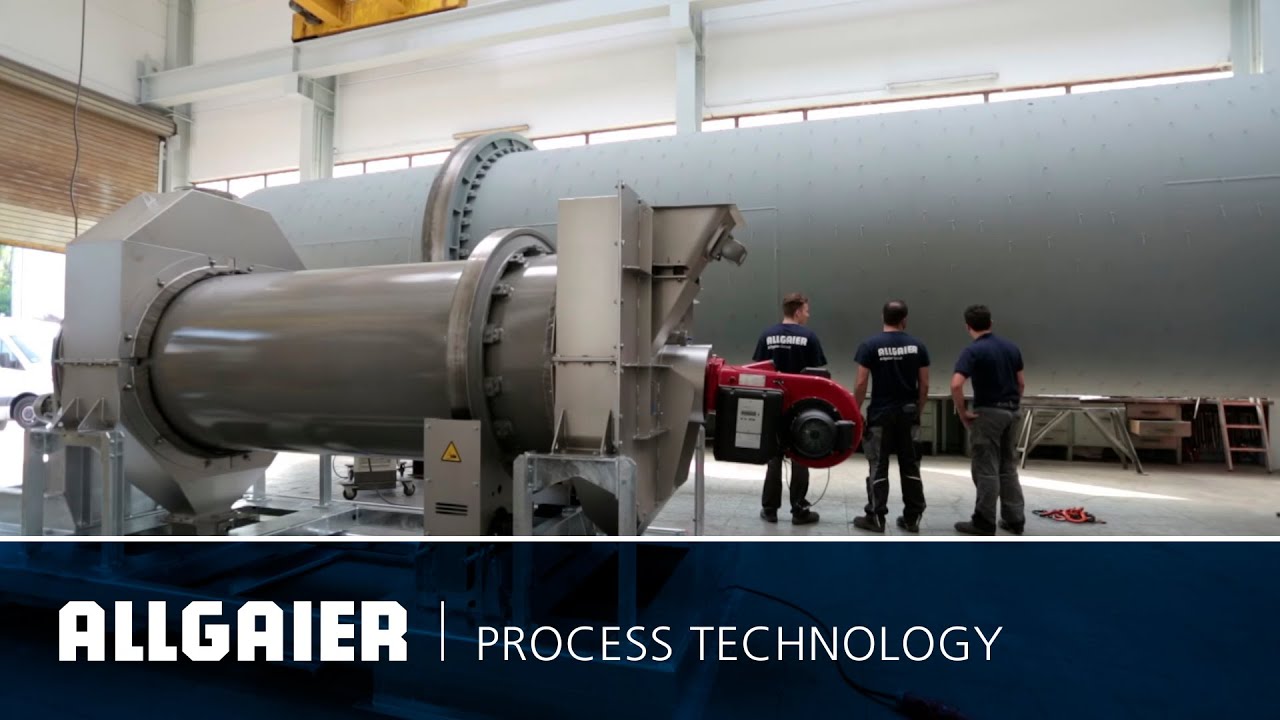 Allgaier Process Technology | Drum Dryers/Coolers